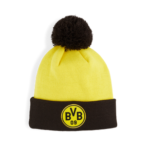 PUMA DORTMUND 24-25 POM POM BEANIE FASTER YELLOW/BLACK