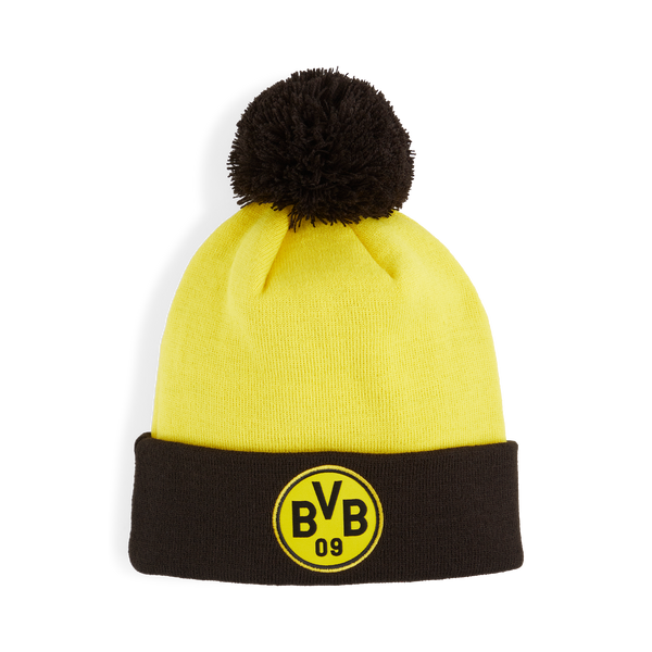 PUMA DORTMUND 24-25 POM POM BEANIE FASTER YELLOW/BLACK