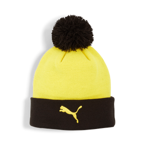 PUMA DORTMUND 24-25 POM POM BEANIE FASTER YELLOW/BLACK