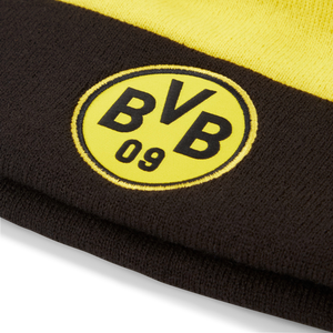 PUMA DORTMUND 24-25 POM POM BEANIE FASTER YELLOW/BLACK