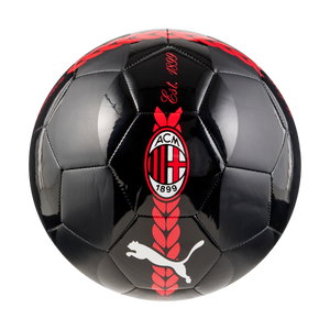 PUMA AC MILAN 24-25 PRE-MATCH BALL BLACK/RED