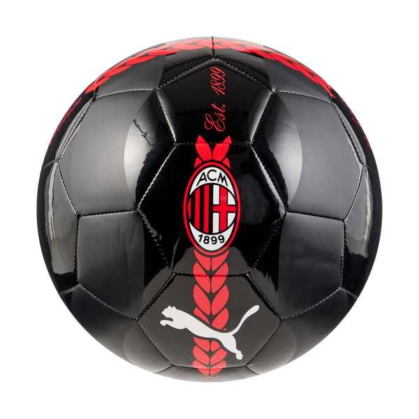 PUMA AC MILAN 24-25 PRE-MATCH BALL BLACK/RED