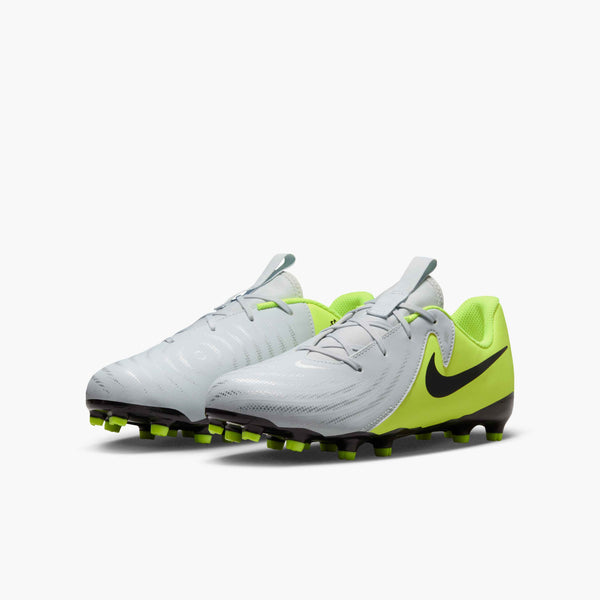 NIKE JR PHANTOM GX ll ACADEMY FG METALLIC SILVER/VOLT