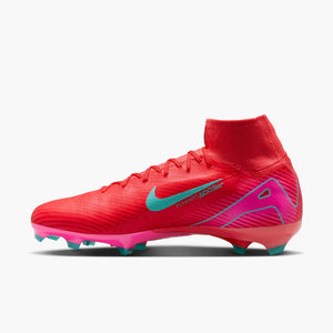 NIKE ZM SUPERFLY 10 PRO FG EMBER GLOW/AURORA GREEN