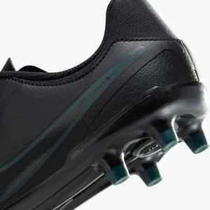 NIKE JR TIEMPO LEGEND 10 ACADEMY FG BLACK/DEEP JUNGLE