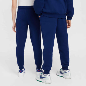 NIKE JR HAALAND CLUB FLEECE PANT BLUE VOID/UNI BLUE