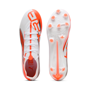 PUMA ULTRA 5 MATCH FG WHITE/GLOWING RED