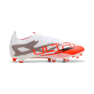 PUMA ULTRA 5 MATCH FG WHITE/GLOWING RED