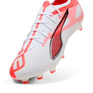 PUMA ULTRA 5 MATCH FG WHITE/GLOWING RED