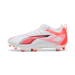 PUMA JR ULTRA 5 MATCH FG WHITE/GLOWING RED