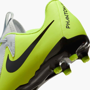 NIKE JR PHANTOM GX ll ACADEMY FG METALLIC SILVER/VOLT