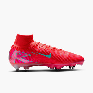 NIKE ZM SUPERFLY 10 ELITE SG EMBER GLOW/AURORA GREEN