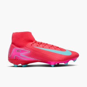 NIKE ZM SUPERFLY 10 ACADEMY FG EMBER GLOW/AURORA GREEN