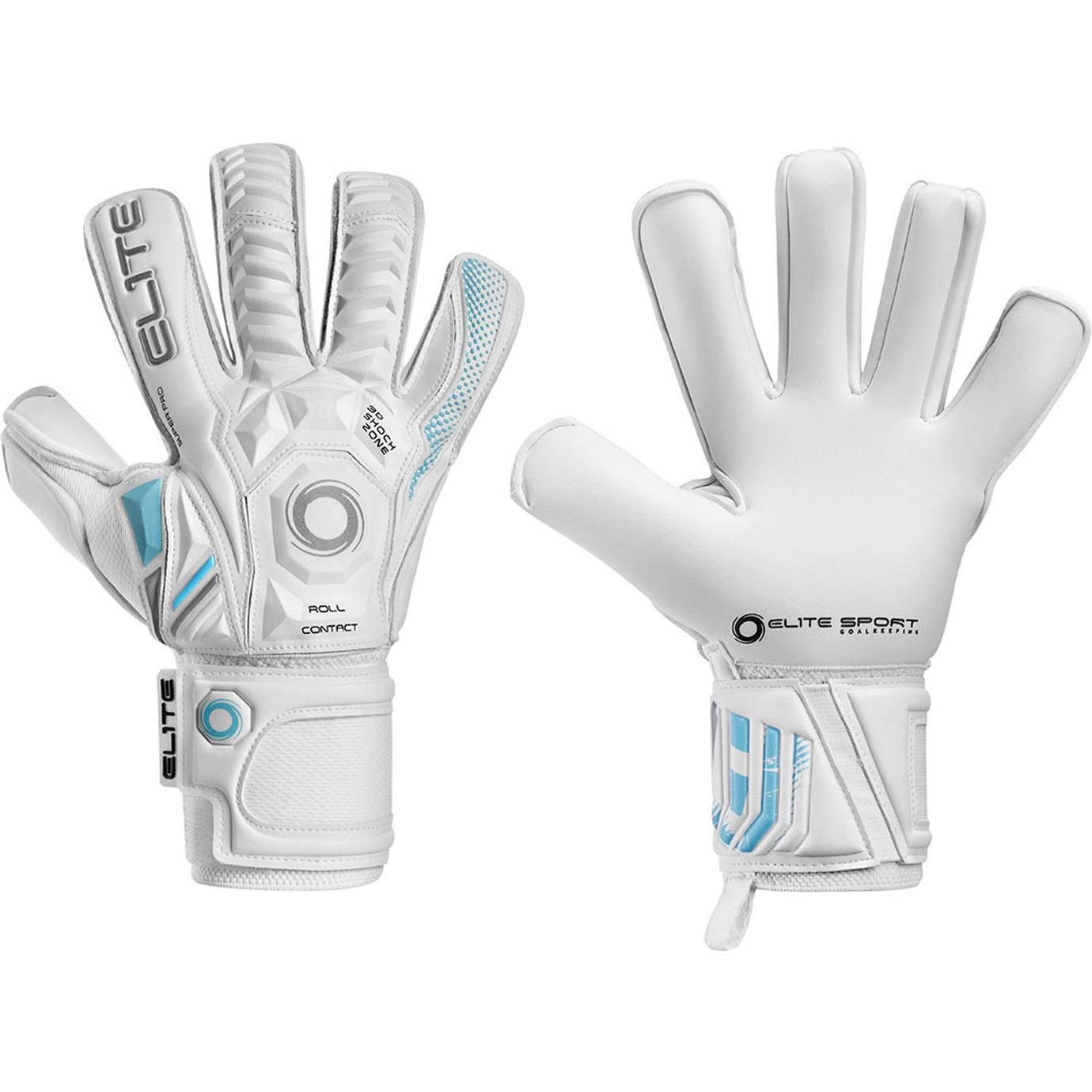 ELITE SUPREME WHITE/LIGHT BLUE