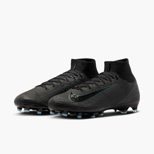 NIKE ZM SUPERFLY 10 ELITE AG BLACK/DEEP JUNGLE