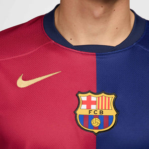 NIKE BARCELONA 24-25 HOME JERSEY ROYAL BLUE/NOBLE RED