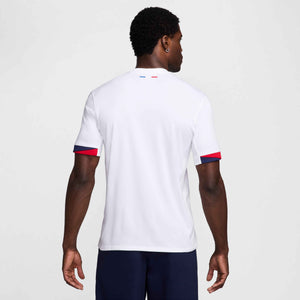 NIKE PSG 24-25 AWAY JERSEY WHITE/MIDNIGHT NAVY