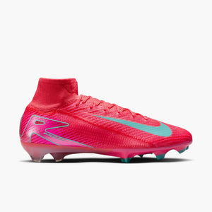 NIKE ZM SUPERFLY 10 ELITE FG EMBER GLOW/AURORA GREEN