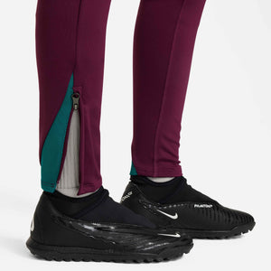 NIKE JR PSG 24-25 STRIKE PANT BORDEAUX/GEODE TEAL