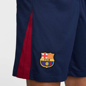 NIKE BARCELONA 24-25 HOME SHORT MIDNIGHT NAVY/NOBLE RED