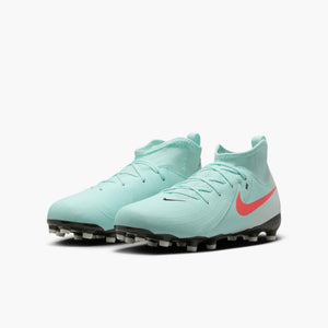 NIKE JR PHANTOM LUNA ll ACADEMY FG MINT/ATOMIC RED