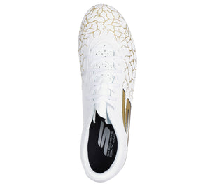 SKECHERS SKX 1.5 ACADEMY FG WHITE/GOLD