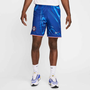 NIKE CHELSEA 24-25 HOME SHORT RUSH BLUE/TEAM ORANGE