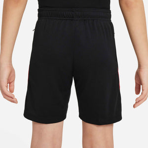 NIKE JR LIVERPOOL 24-25 STRIKE SHORT BLACK/GYM RED