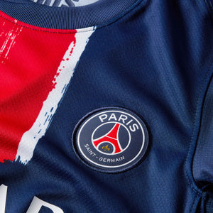 NIKE JR PSG 24-25 HOME JERSEY MIDNIGHT NAVY/RED