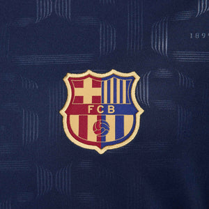 NIKE BARCELONA 24-25 PRE-MATCH SS TOP MIDNIGHT NAVY