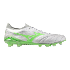 MIZUNO MORELIA NEO IV BETA ELITE FG WHITE/NEON GREEN