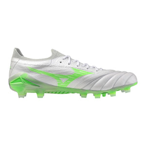 MIZUNO MORELIA NEO IV BETA ELITE FG WHITE/NEON GREEN