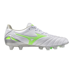 MIZUNO MORELIA NEO IV PRO FG WHITE/NEON GREEN