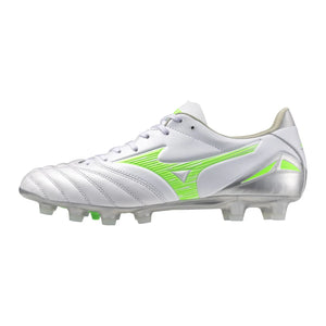 MIZUNO MORELIA NEO IV PRO FG WHITE/NEON GREEN