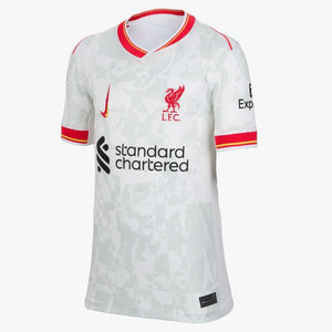 NIKE JR LIVERPOOL 24-25 THIRD JERSEY WHITE/PURE PLATUNUM