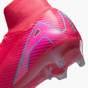 NIKE ZM SUPERFLY 10 ELITE AG EMBER GLOW/AURORA GREEN