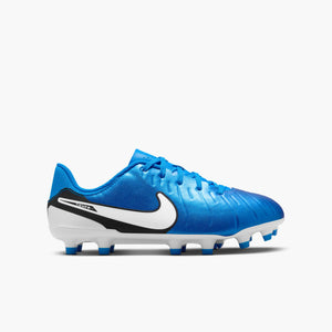 NIKE JR TIEMPO LEGEND 10 ACADEMY FG SIGNAL BLUE/WHITE