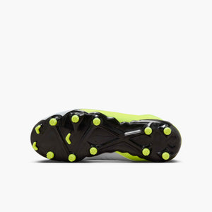 NIKE JR PHANTOM LUNA ll ACADEMY FG METALLIC SILVER/VOLT