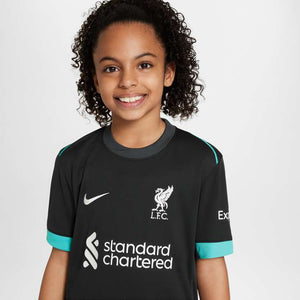 NIKE JR LIVERPOOL 24-25 AWAY JERSEY NIGHT FOREST/ANTHRACITE