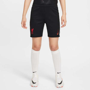 NIKE JR LIVERPOOL 24-25 THIRD SHORT BLACK/GLOBAL RED