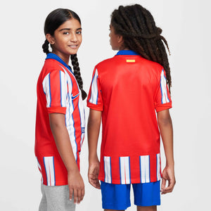 NIKE JR ATLETICO 24-25 HOME JERSEY HYPER ROYAL/CRIMSON