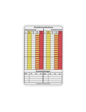 ERIMA REFEREE GAME NOTE PAD