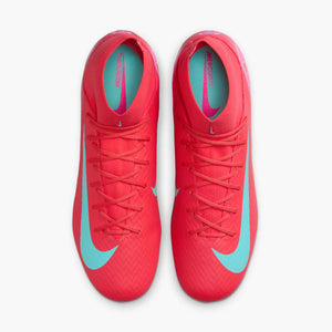 NIKE ZM SUPERFLY 10 ACADEMY FG EMBER GLOW/AURORA GREEN