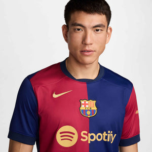 NIKE BARCELONA 24-25 HOME JERSEY ROYAL BLUE/NOBLE RED