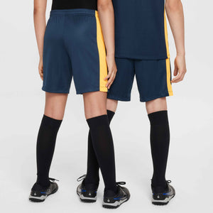 NIKE JR MBAPPE DRI-FIT SHORT ARMORY NAVY/LASER ORANGE