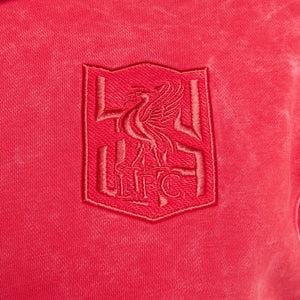 NIKE LIVERPOOL 24-25 CLUB FLEECE HOODIE UNIVERSITY RED/WHITE