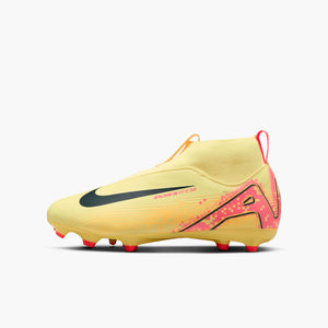 NIKE JR ZM SUPERFLY 10 ACADEMY FG MBAPPE LASER ORANGE