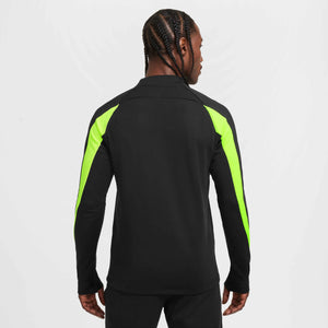 NIKE ACADEMY23 DRILL TOP WINTER WARRIOR DEEP BLACK/VOLT