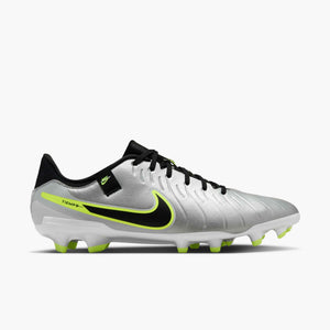 NIKE TIEMPO LEGEND 10 ACADEMY FG METALLIC SILVER/BLACK/VOLT