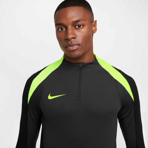 NIKE STRIKE DRI-FIT DRILL TOP ANTHRACITE/VOLT